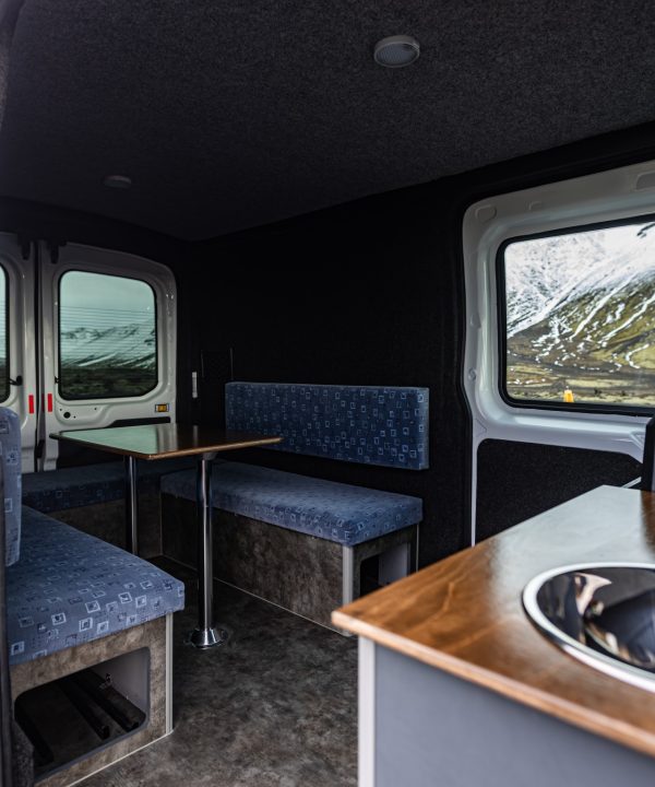 Ford Transit Campervan interior 11