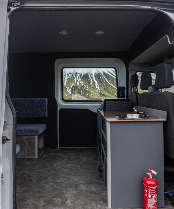 Ford Transit Campervan interior 4