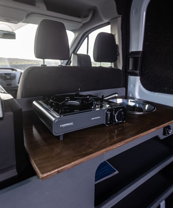 Ford Transit Campervan interior 8